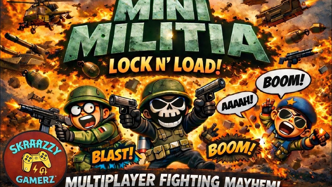 Krish Ka Gana Sunega Guy👿 Attacked Me 😱 | Mini Militia 💥