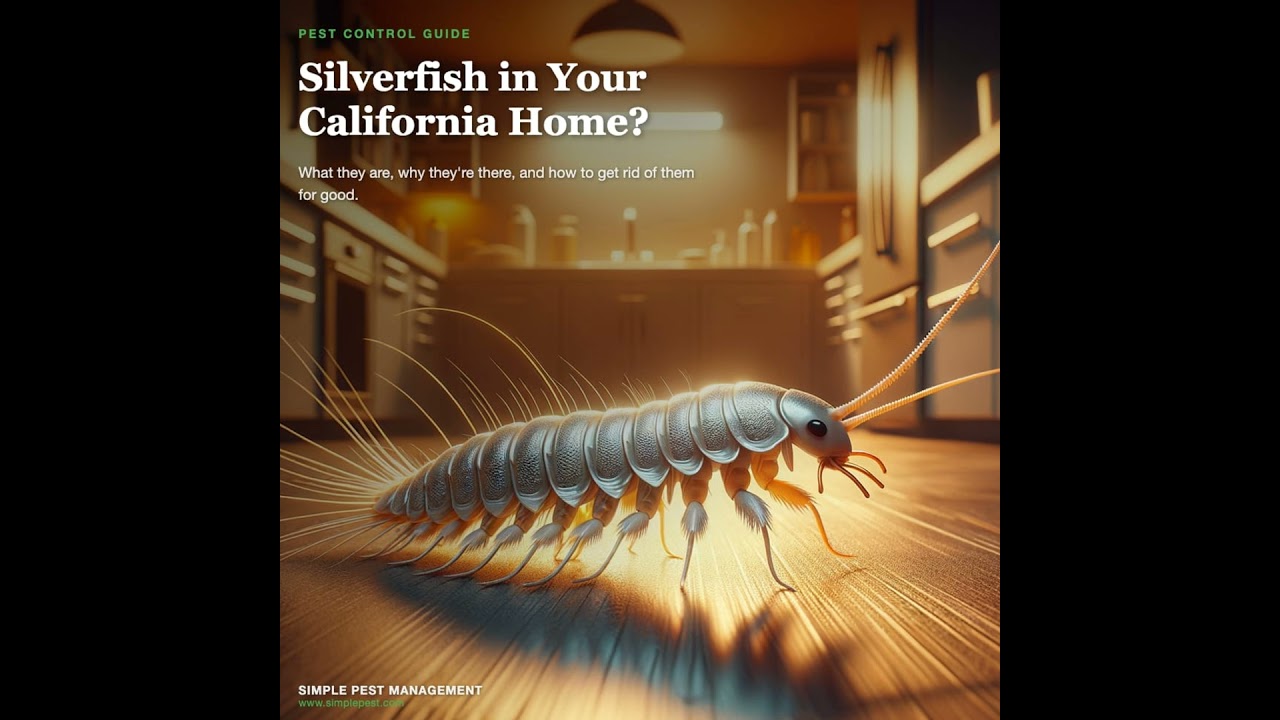 Silverfish in Your California Home? Here's What You Need to Know About These Hidden Household Pests