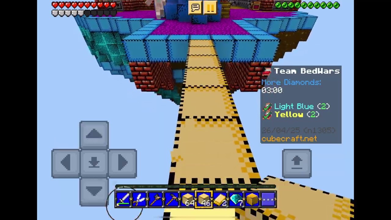 Minecraft Cubecraft Bedwars and CTF with 