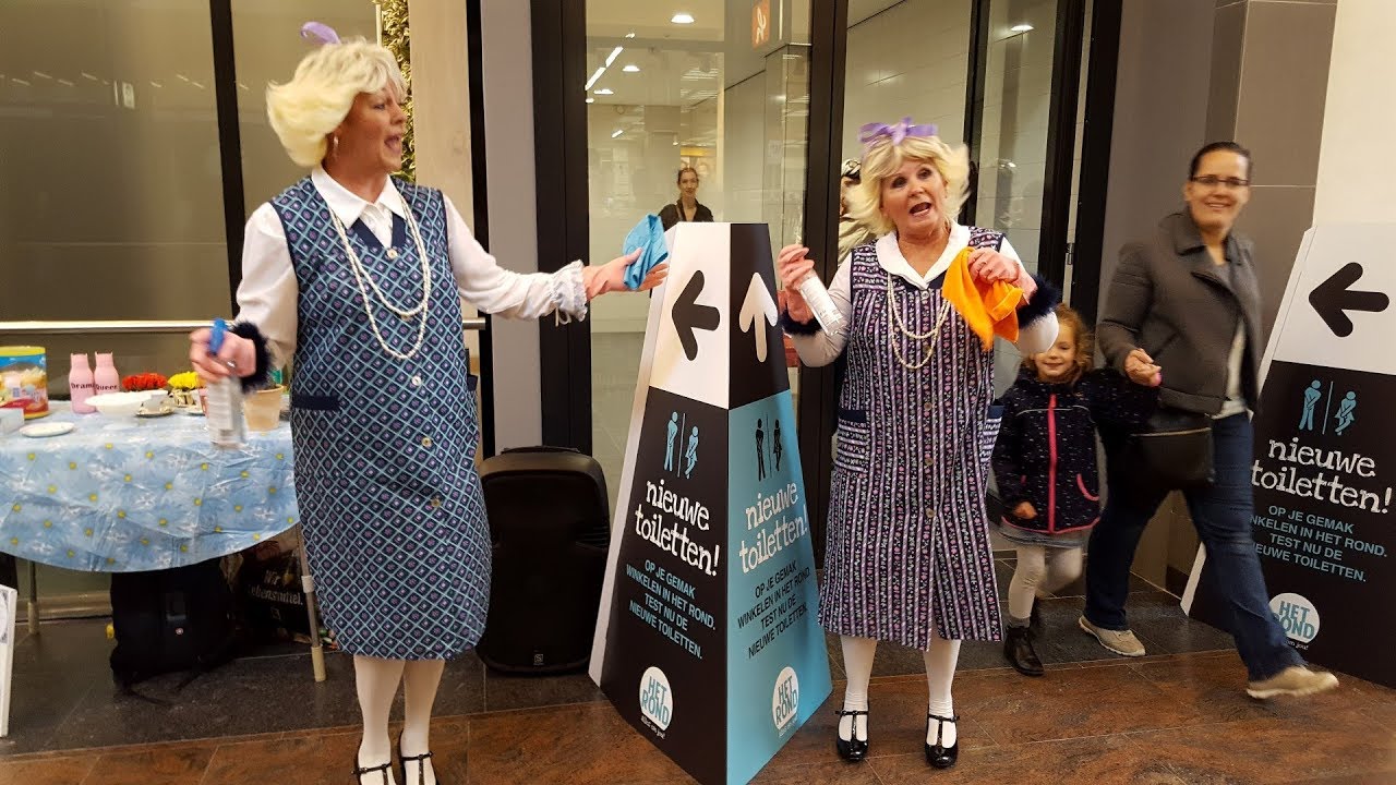 feestelijke ingebruikname openbare toiletten en roltrappen het Rond movie