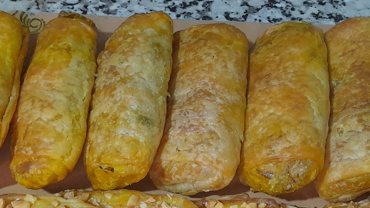 مسمن معمر بحشوة رائعة 👌ديال دجاج كيجيو مقرمشين ولذاذ🤤☕