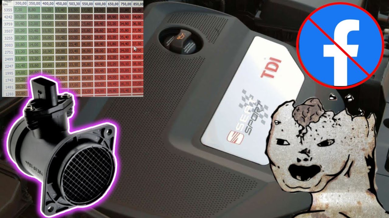 Przepływ (MAF sensor) 1.9 TDI zasada i logika działania. Dlaczego omijać znawc&oacute;w grup FB.