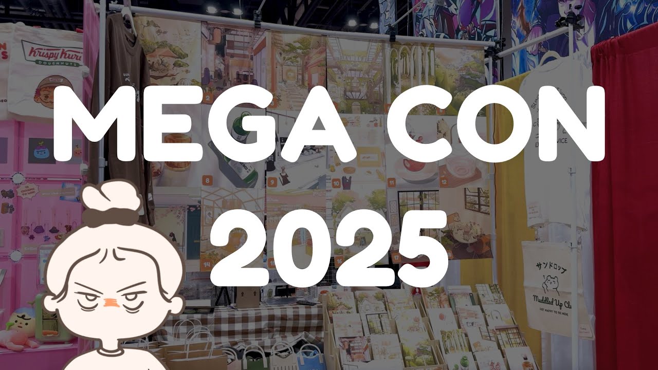 MEGACON 2025 had One Glaring Issue ✷ Artist Alley Vlog! Megacon Orlando