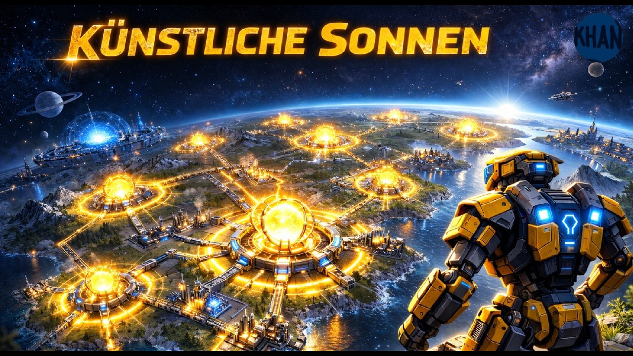 Künstliche Sonnen - Dyson Sphere Program