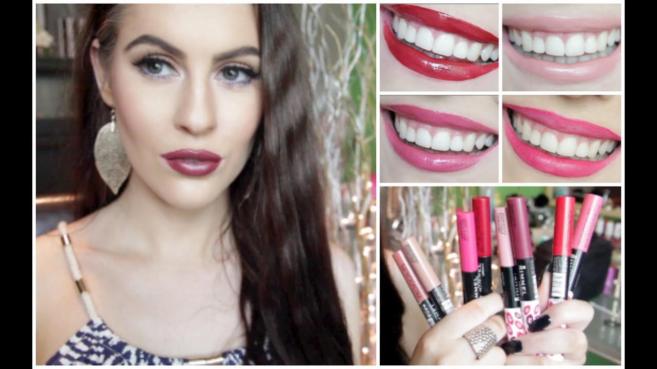 Rimmel Provocalips | Whole Collection Review and Lip swatches