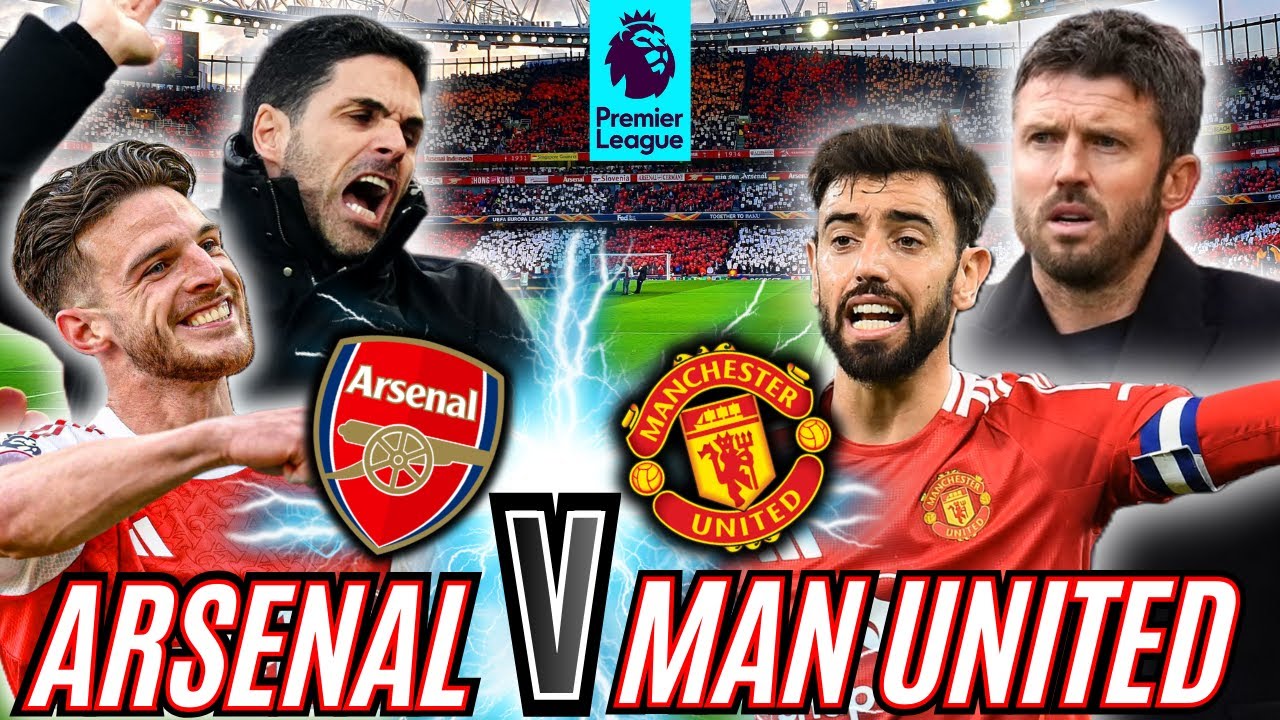 ARSENAL VS MAN UTD LIVE! 🔴⚪ Can We Go 7 POINTS CLEAR? | Watch Along