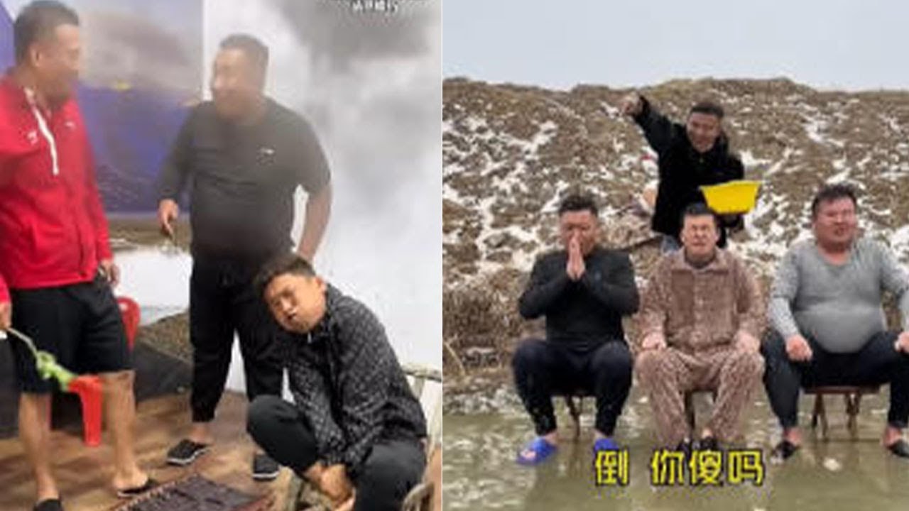 平衡力挑战，车轮滚滚#funny #精彩互动 #搞笑视频 #爆笑