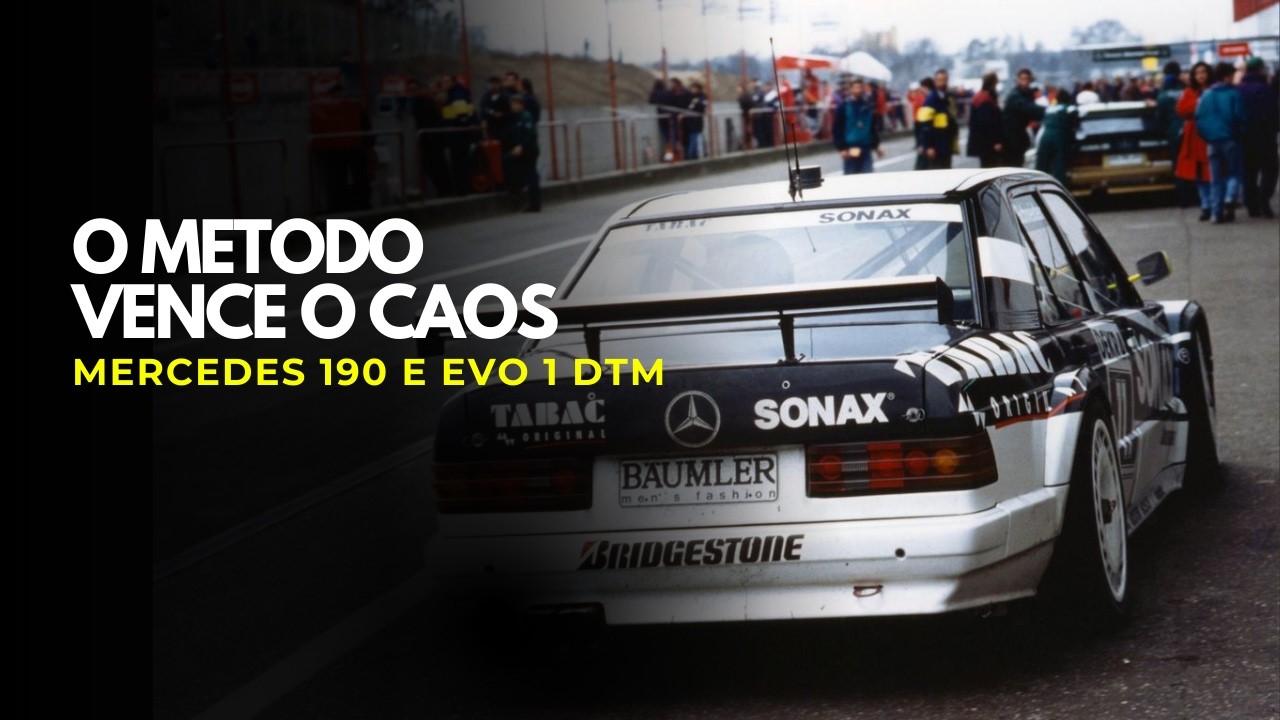 Mercedes-Benz 190E DTM: A Disciplina que Venceu o Caos (1989)