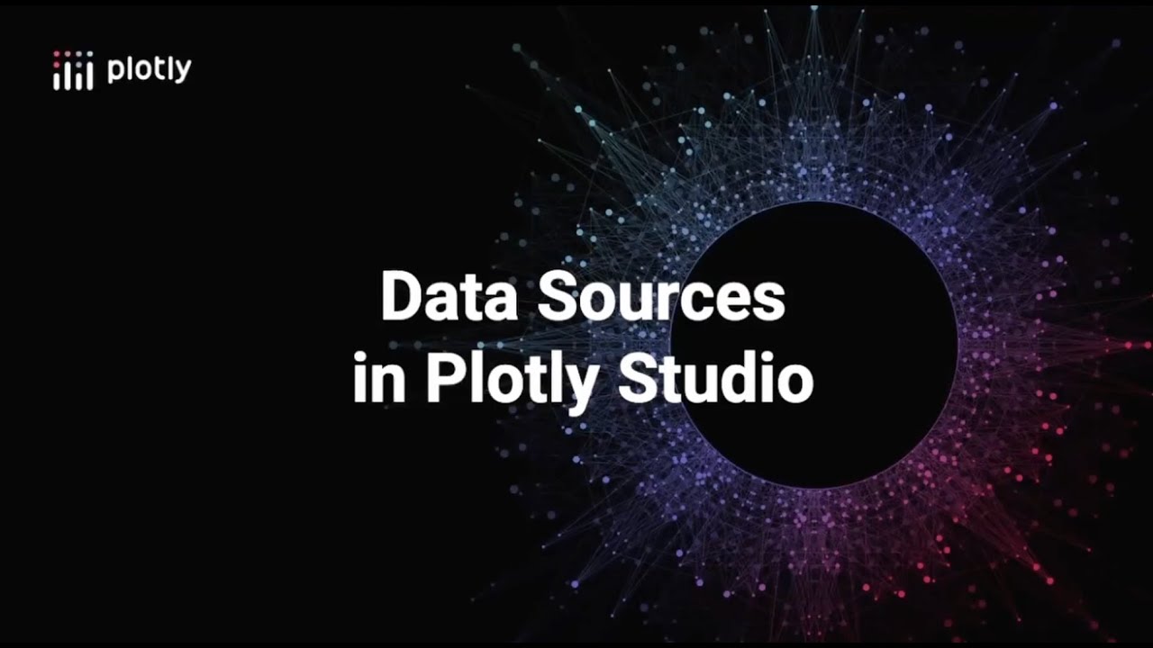 Overview of Data Sources in Plotly Studio
