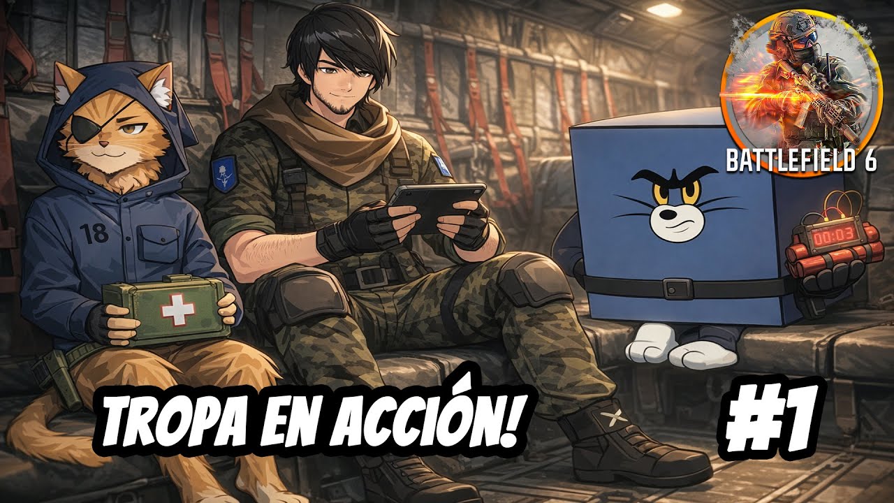Primer directo del canal con Battlefield 6! con @yagatsu18