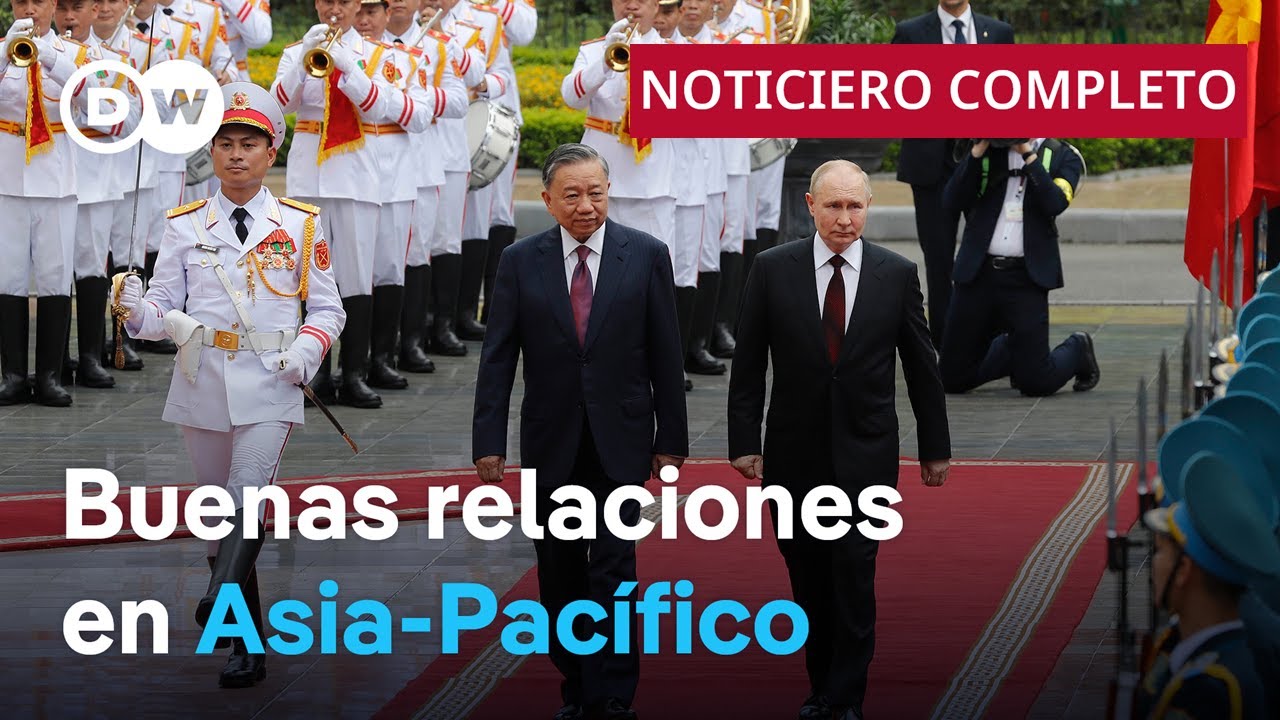 🔴 DW Noticias del 20 de junio: Putin busca reforzar vínculos en Asia-Pacífico [Noticiero completo]