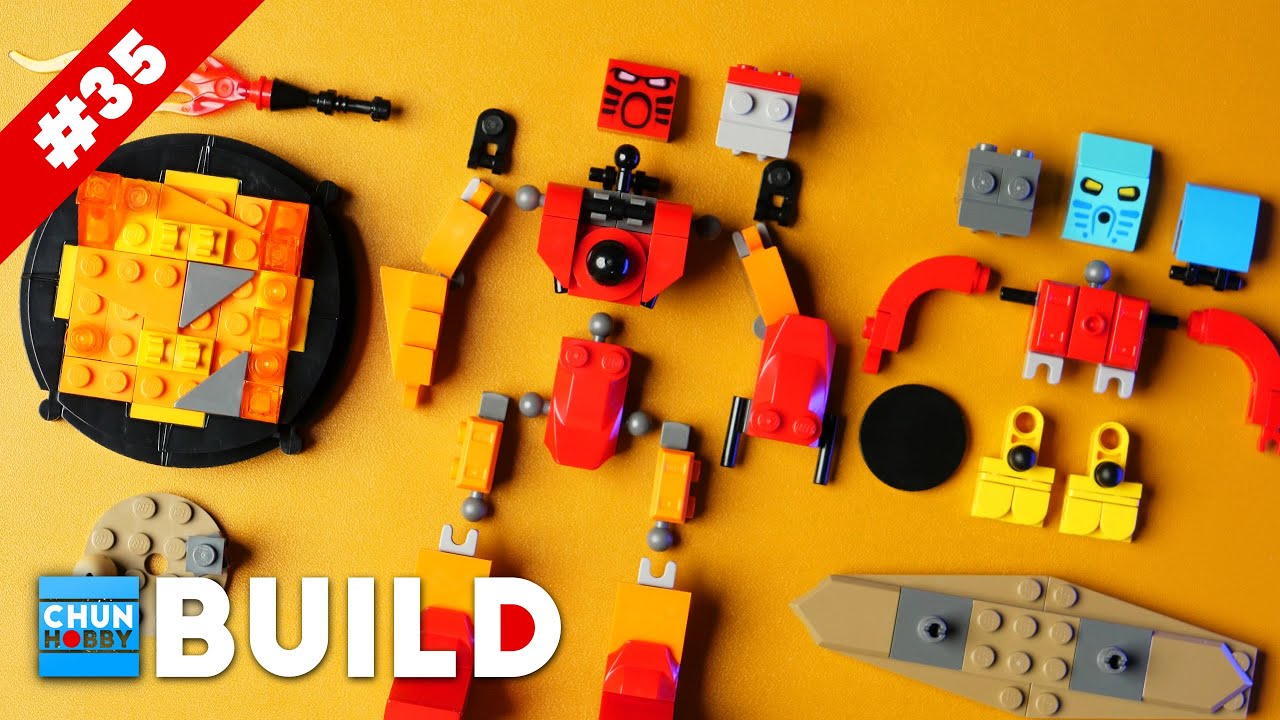 LEGO Speed Build! Bionicle 40581 Tahu and Takua | LEGO Bionicle 2023 | Beat Build | ASMR