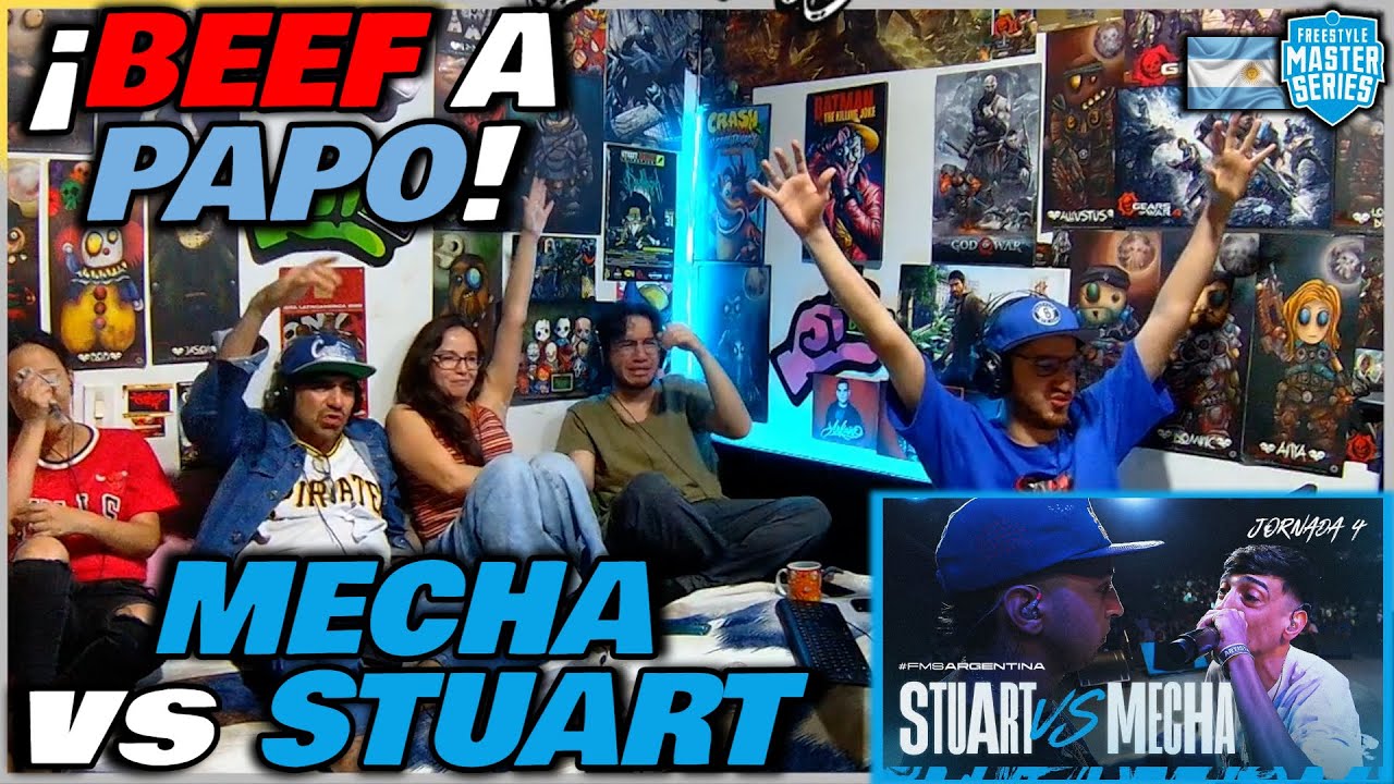 🔴COLOMBIANOS REACCIONAN a STUART vs MECHA - ¡POR ESTO STUART ES STUART! [FMS ARGENTINA 2024/2025]