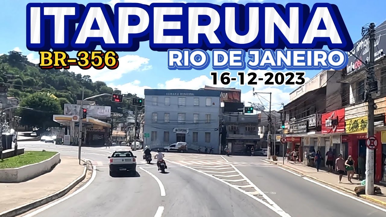 PASSANDO POR ITAPERUNA-RJ PERÍMETRO URBANO SENTIDO CAMPOS #br356 #itaperuna #riodejaneiro