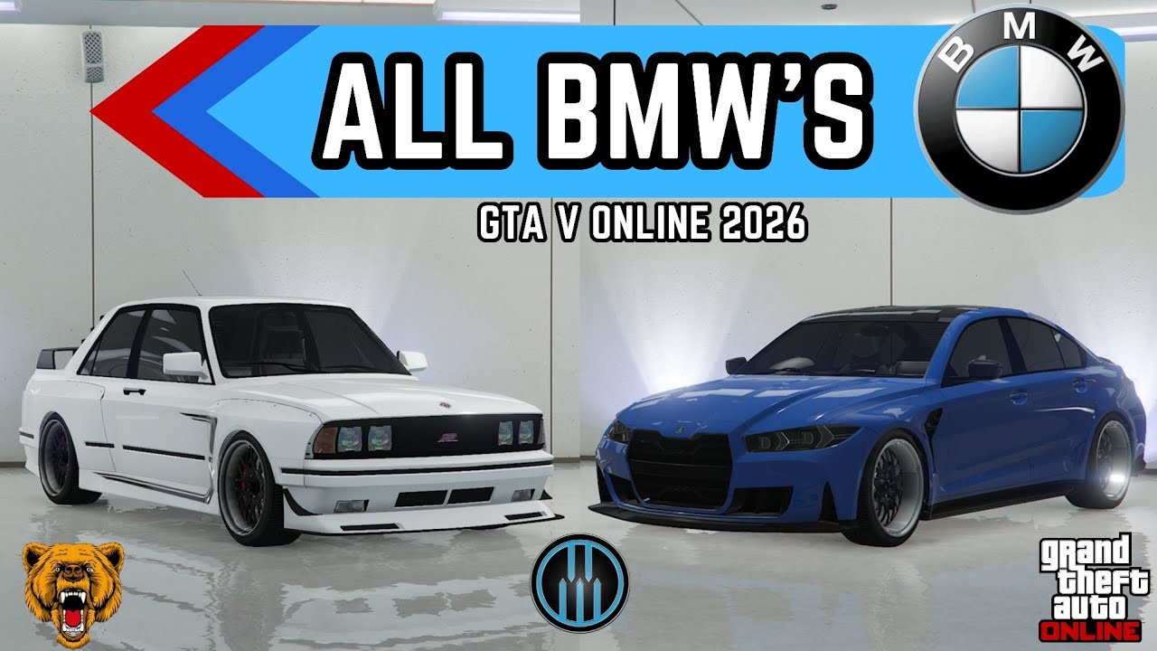 ВСЕ машины BMW в gta5 online (он же ubermatch) в 2025 году