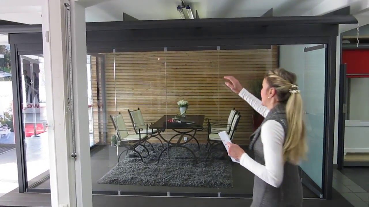 Terrassendach SDL #Atrium vorgestellt von Fa. Driesen aus Voerde