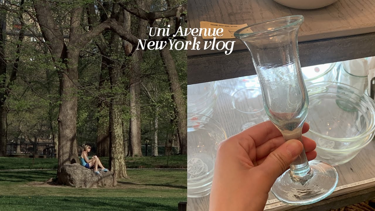 NY vlog. 나만 알고 싶은 브루클린 동네 맛집부터 쇼핑까지. 4월인데 벌써 뉴욕은 여름? 집순이의 휴일 집콕생활 필수품은!
