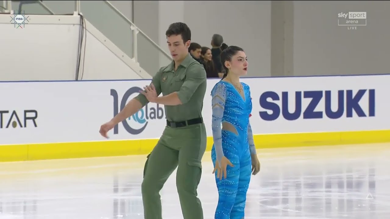 Pairs Free Skate 2026 Italian National Championships