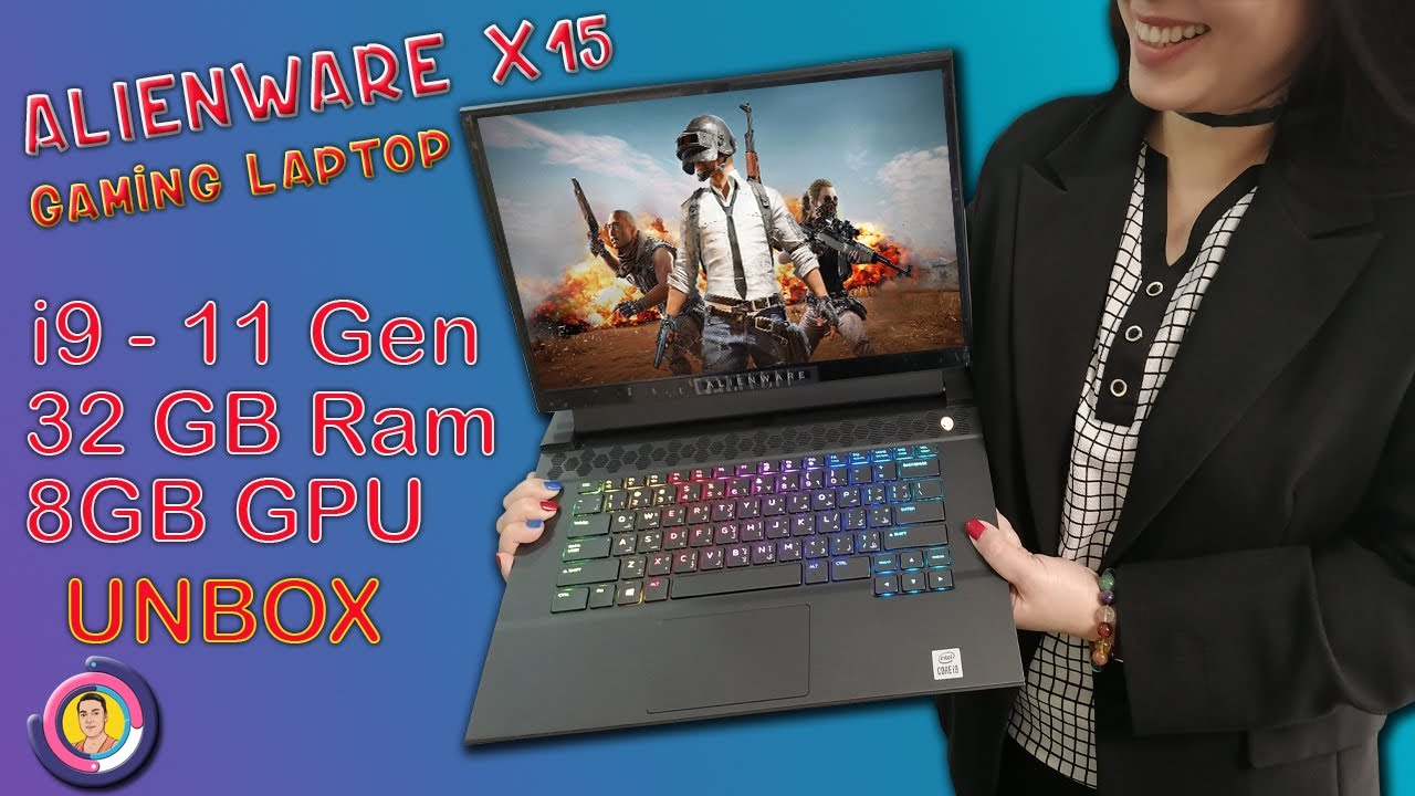 ALIENWARE X15 GAMING LAPTOP
