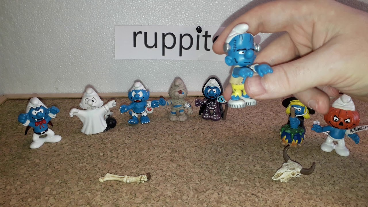 Smurf Schlümpfe Halloween von der Firma Schleich aus dem Jahr 2006, ruppitoy