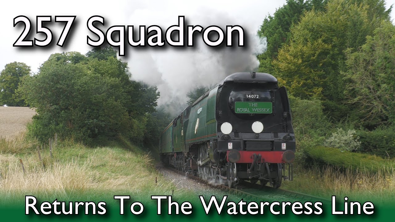 257 Squadron Returns to The Watercress Line