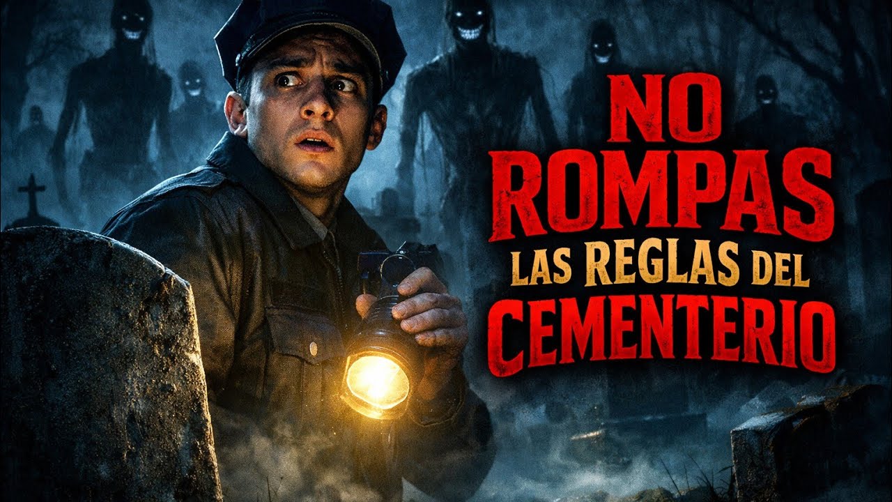 ACEPTÉ UN TRABAJO EN UN CEMENTERIO… FUE UN Error. Historia de terror 