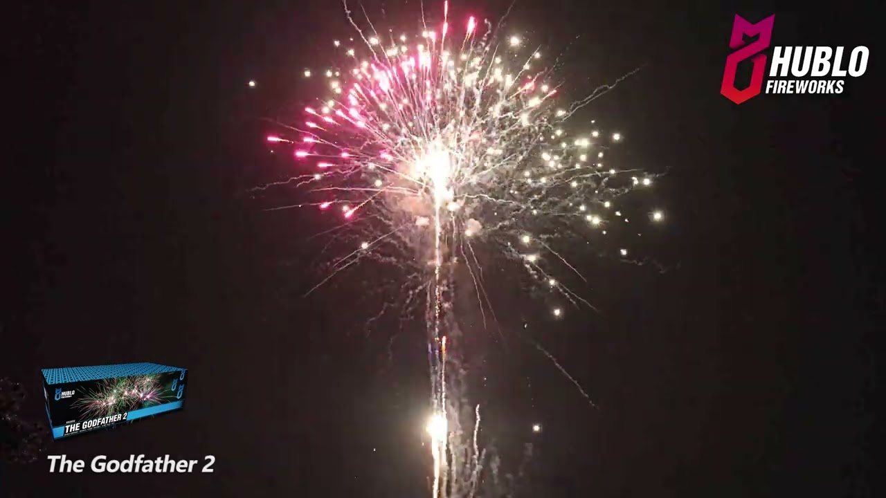 HBL Fireworks | The Godfather 2 | 200 Shots | 30MM | I-Shape
