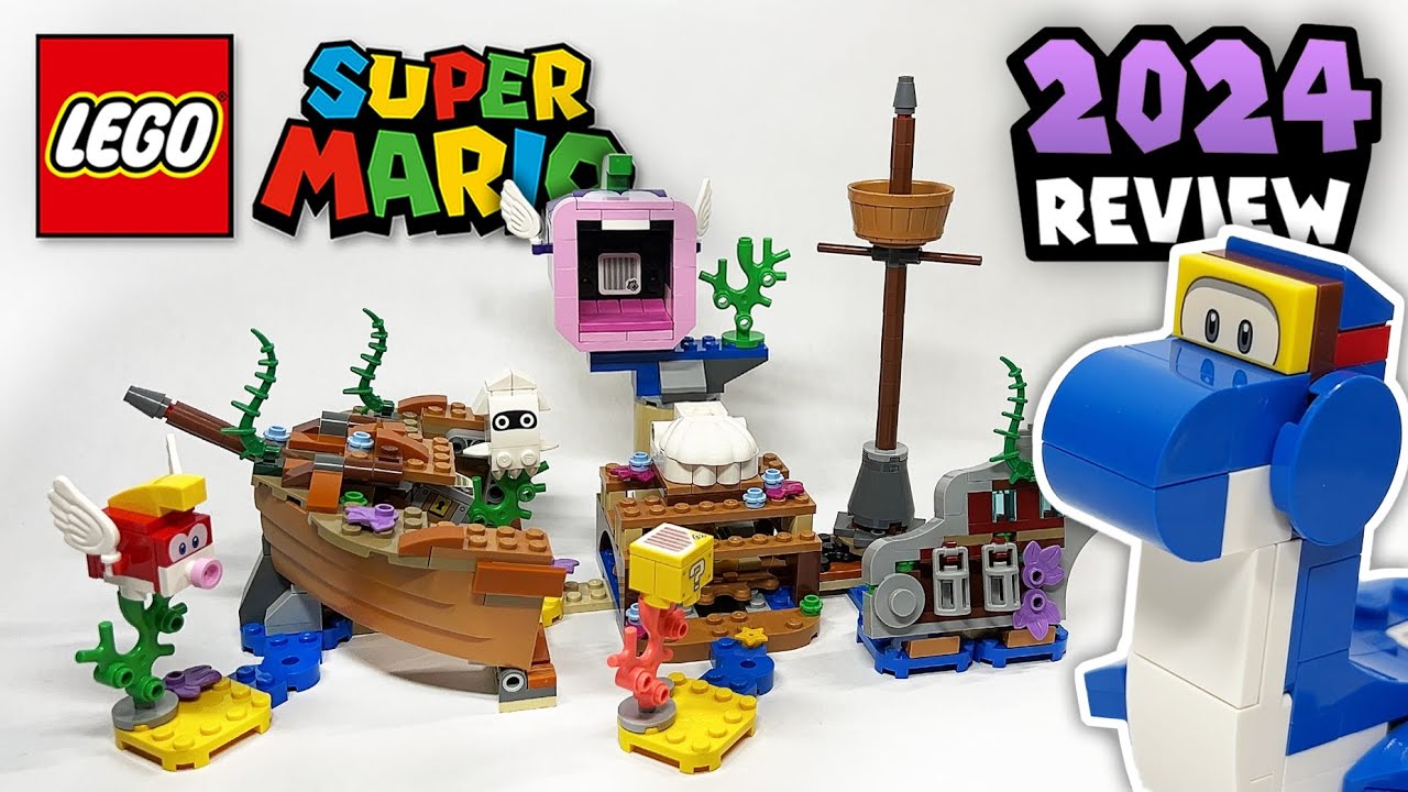 LEGO Super Mario Dorrie's Sunken Shipwreck Adventure (71432) - 2024 EARLY Set Review