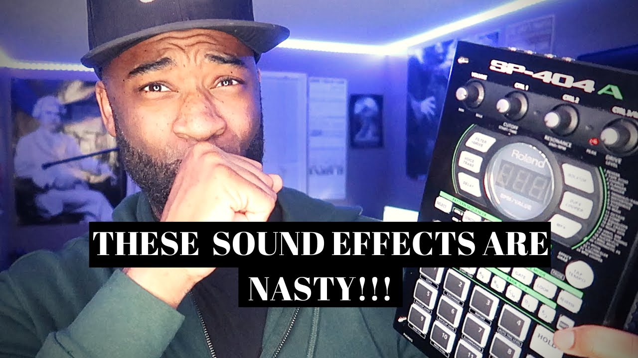 ROLAND SP 404A!! THESE EFFECTS ARE CRAZY!!!! (First Impressions & Review)