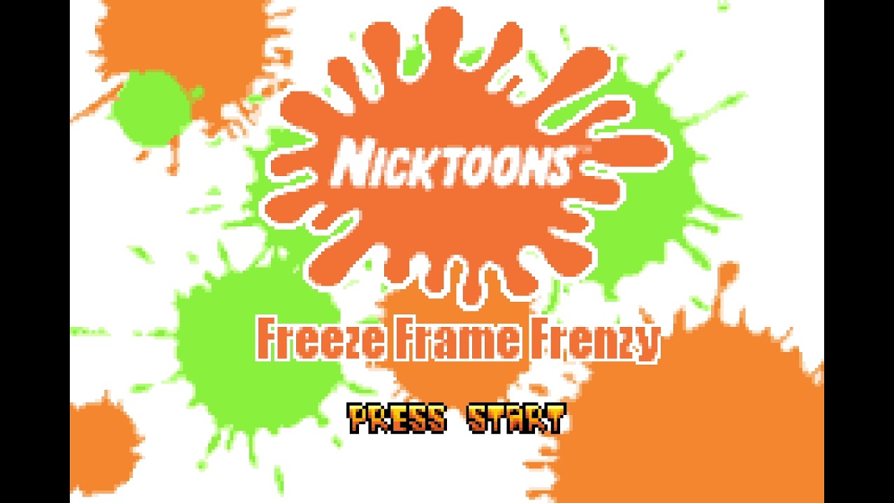 Nicktoons: Freeze Frame Frenzy. [GBA - Altron, THQ]. (2004). Full Play.