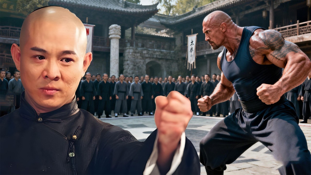 【中國功夫】👊美式肌肉壯漢踢館太極門派，下一秒直接被打服跪地拜師👊 