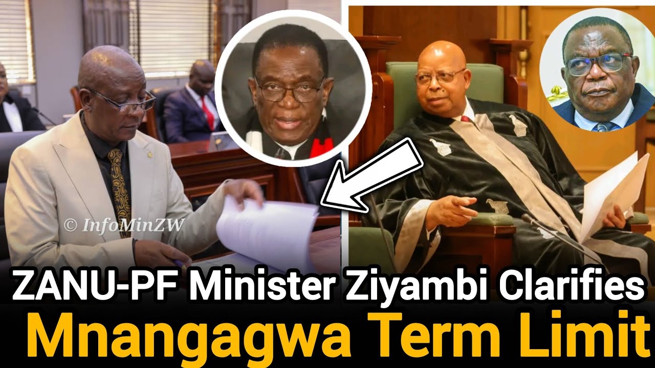 Chobvondok🔥kuZanu-PF Minister Ziyambi Clarifies Mnangagwa Term Limit Fears Over Amendment Bill No.3
