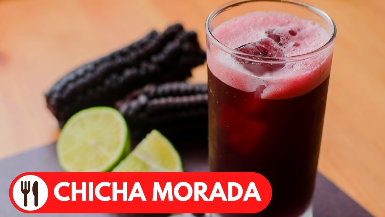🇵🇪 COMO PREPARAR LA CHICHA MORADA | BEBIDA SUPER REFRESCANTE | RECETA PERUANA