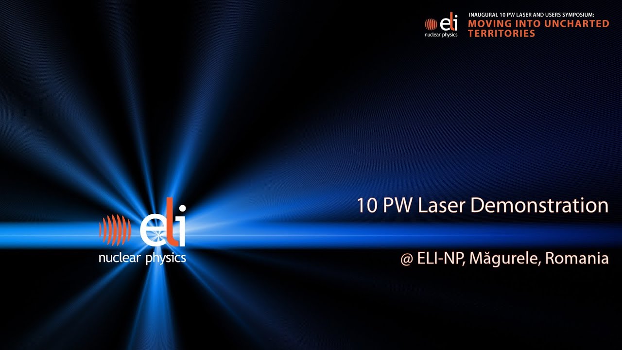 10 PW Laser Demonstration @ ELI-NP