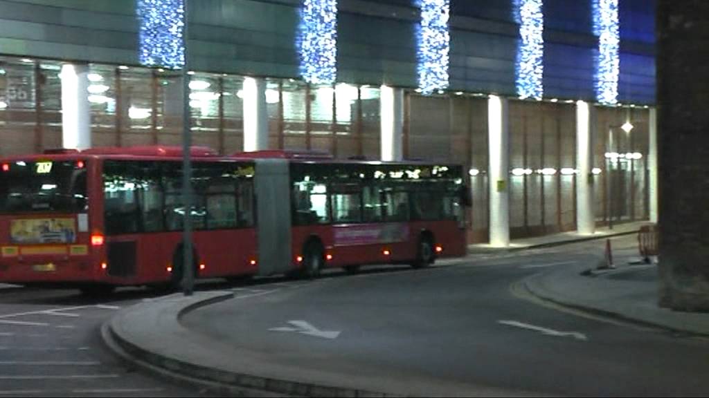 Last night of London Bendybus operation in London 9th December 2011