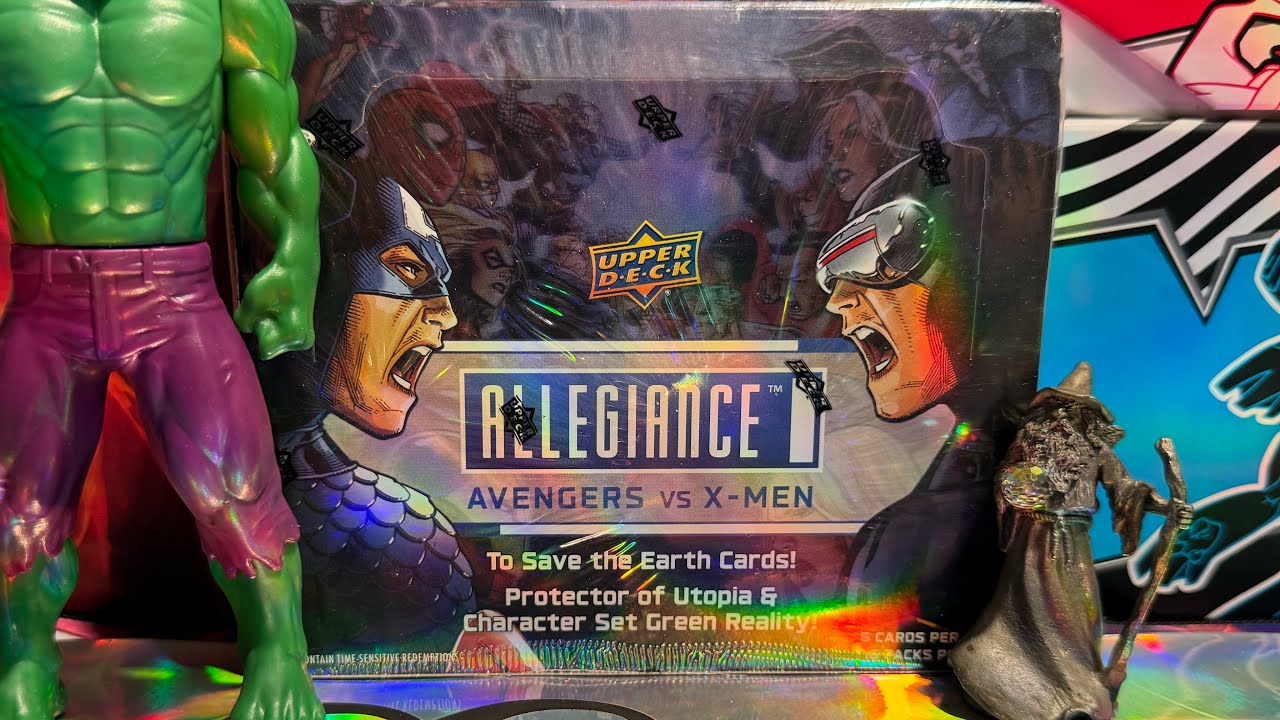 Allegiance ￼Avenger’s vs X-Men by Upper deck. Let’s RiP !i! I pulled my first ever…. 
