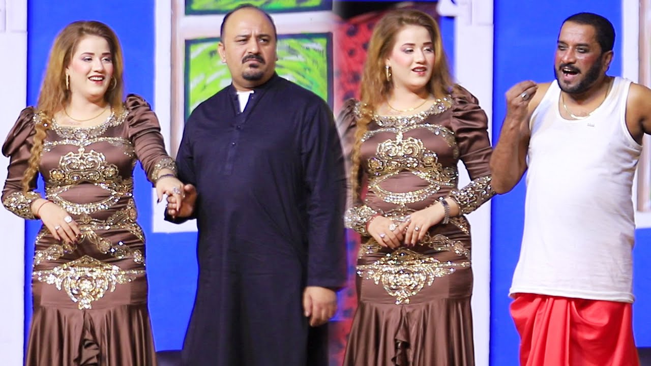 HINA SHEIKH | HONEY ALBELA | MUKHTYAR CHAN | PAKISTANI PUNJABI STAGE DRAMA PUNJABI STAGE DRAMA CLIP