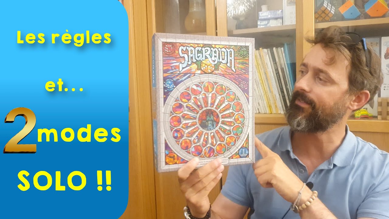 Sagrada - Les règles et deux solos différents !