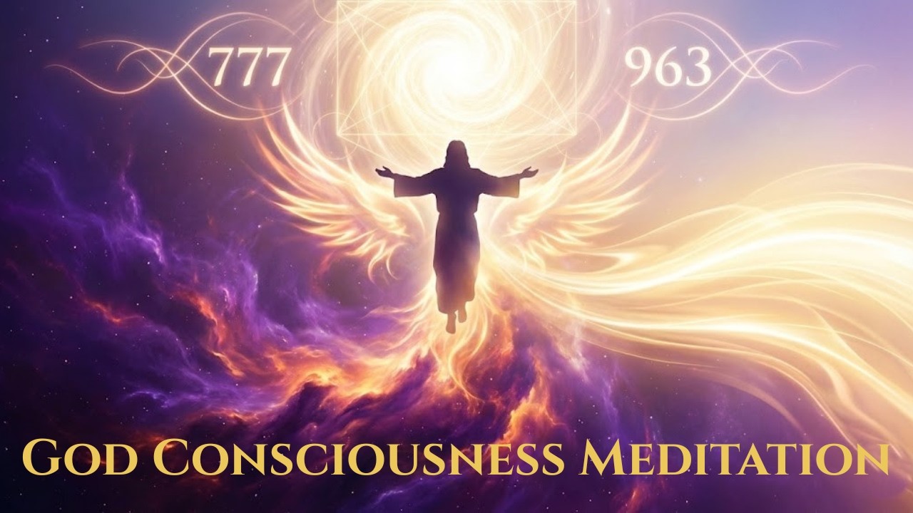 963 Hz + 777 Hz | Jesus Resurrection Power | Divine Rebirth & God Consciousness Meditation🕊