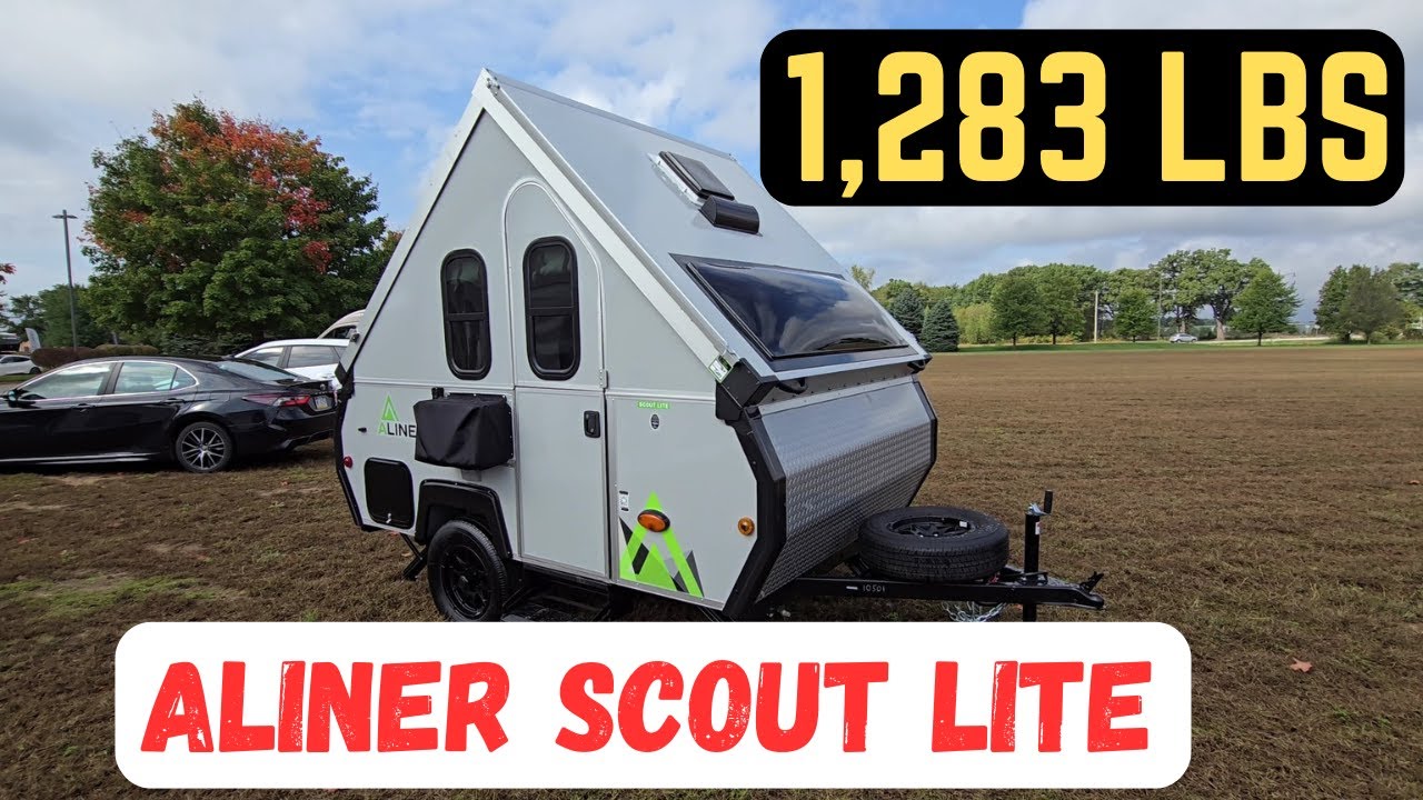 Суперлегкий прицеп Aliner Scout Lite 2026 A Frame