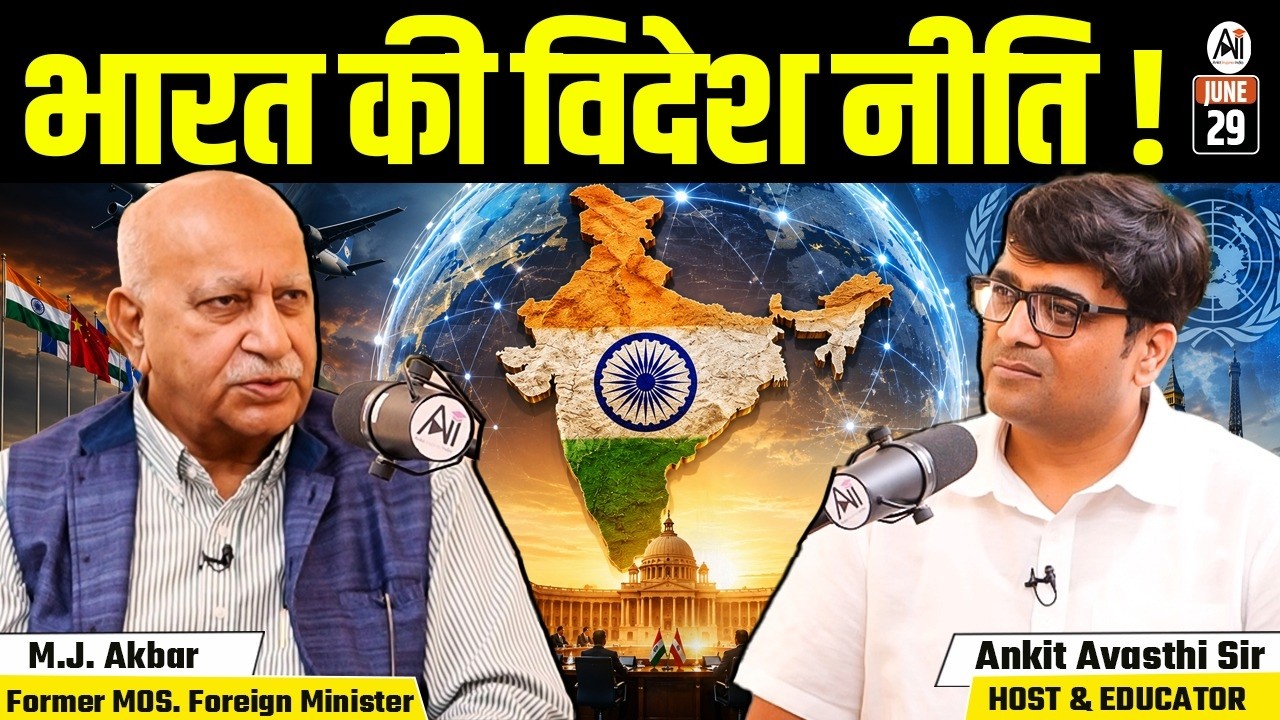 MJ Akbar On Jinnah, Pakistan, NATO, The Mughals & India's Future | By Ankit Sir