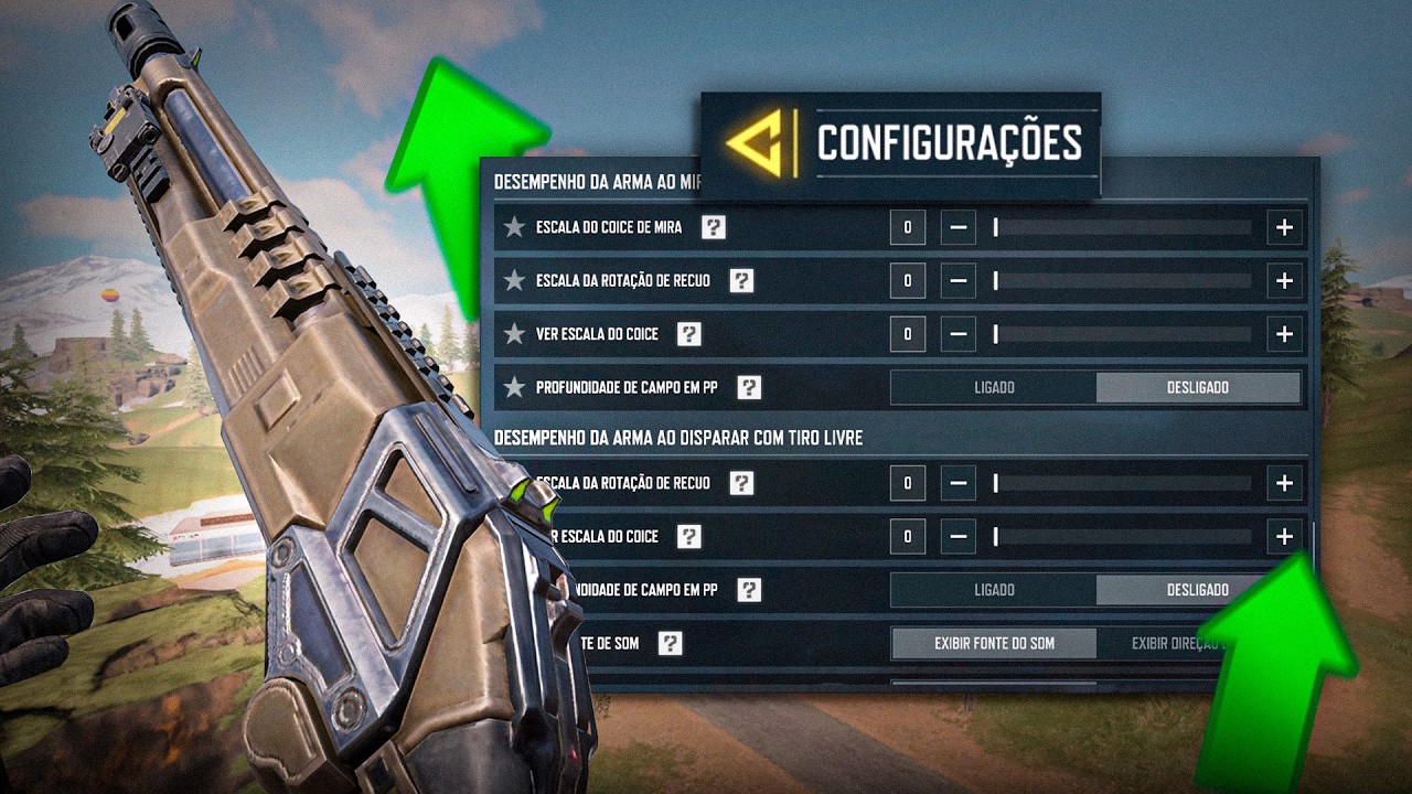 ENTENDA AS CONFIGURAÇÕES BÁSICAS E MELHORE SUA GAMEPLAY (MODO BR) - COD MOBILE