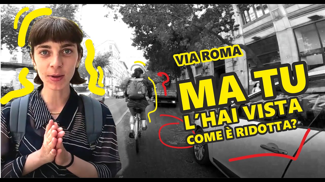 Pedalare in via Roma? Anno Domini 2024