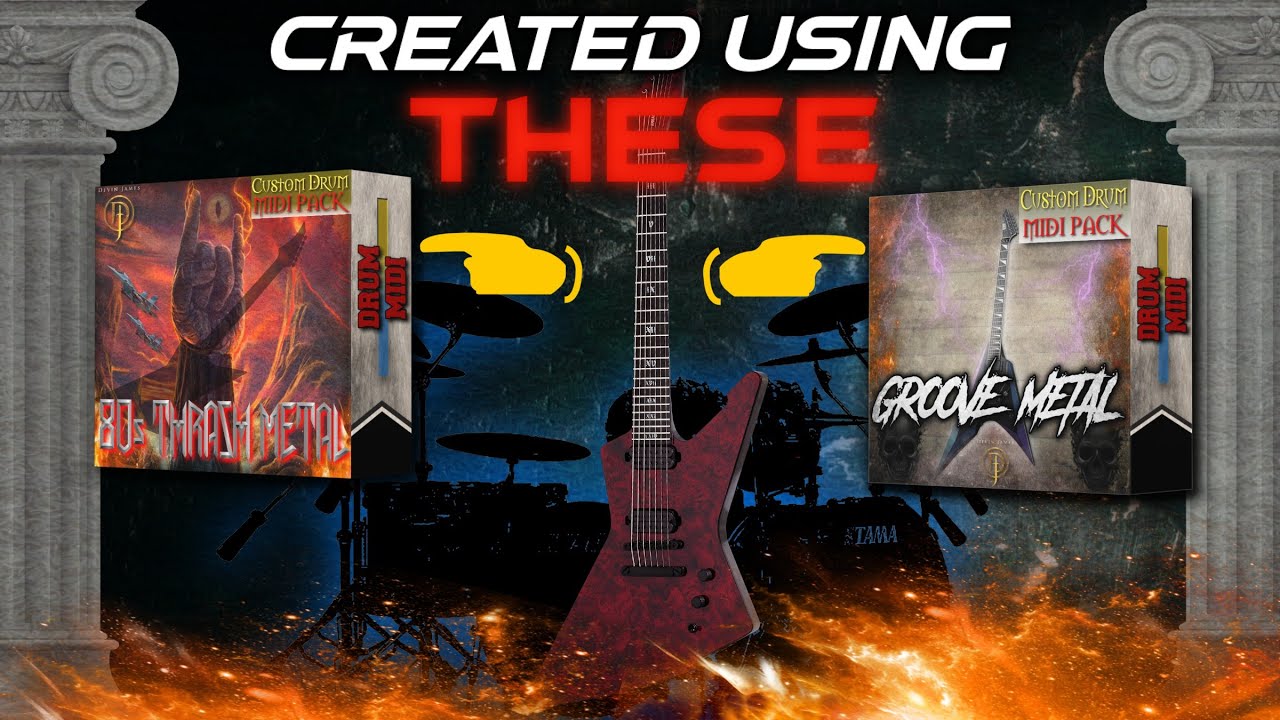 Thrash/Groove Metal Drum Track - 200 BPM (FREE HQ DOWNLOAD)