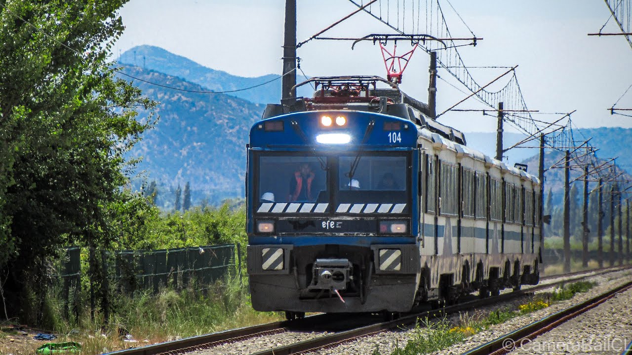UT-440 a toda velocidad | Tren Rancagua - San Fernando