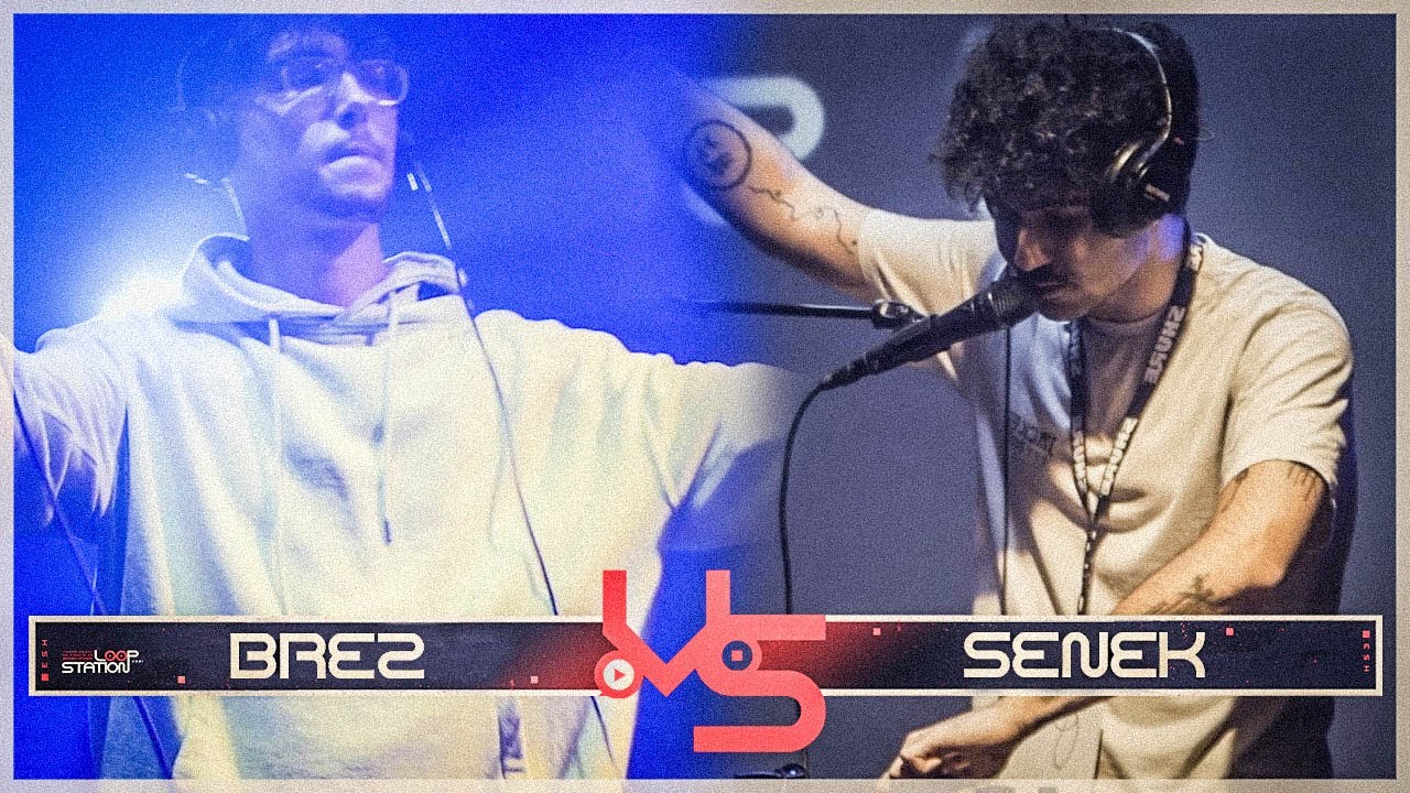BREZ VS SENEK - 1/4 Finale - Championnat de France de Human Beatbox catégorie Loopstation 2021