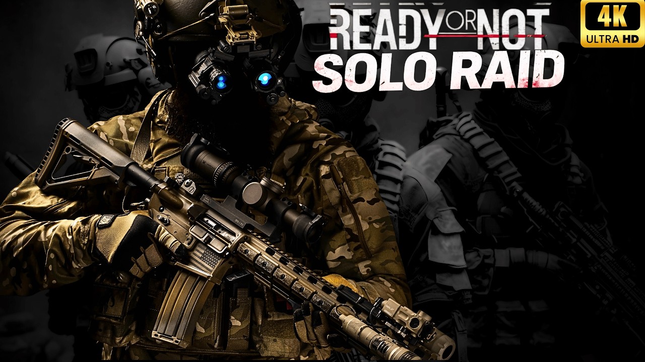 Ultra Realistic Farm Raid – One Man Entry | Ready Or Not (4K 60FPS)