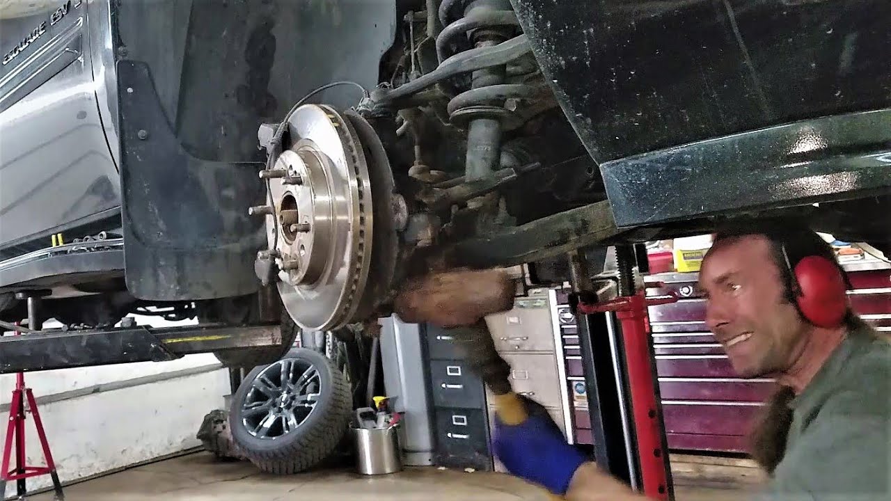 2007-2014 Escalade ball joints, control arm, inner tie rod, CV axle replacement