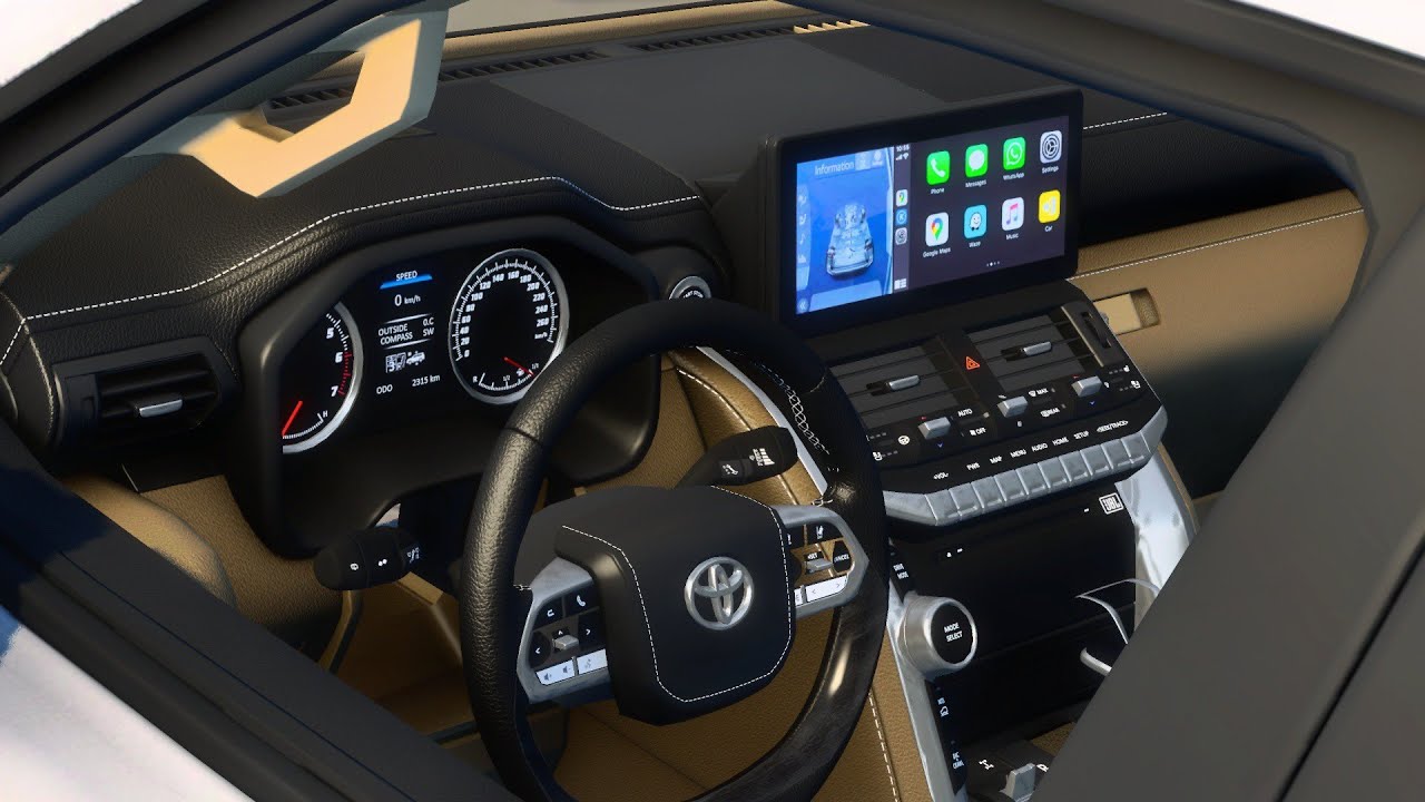✅ Toyota Land Cruiser 300 2022 V1.0 - Euro Truck Simulator 2 [v1.49] ETS2