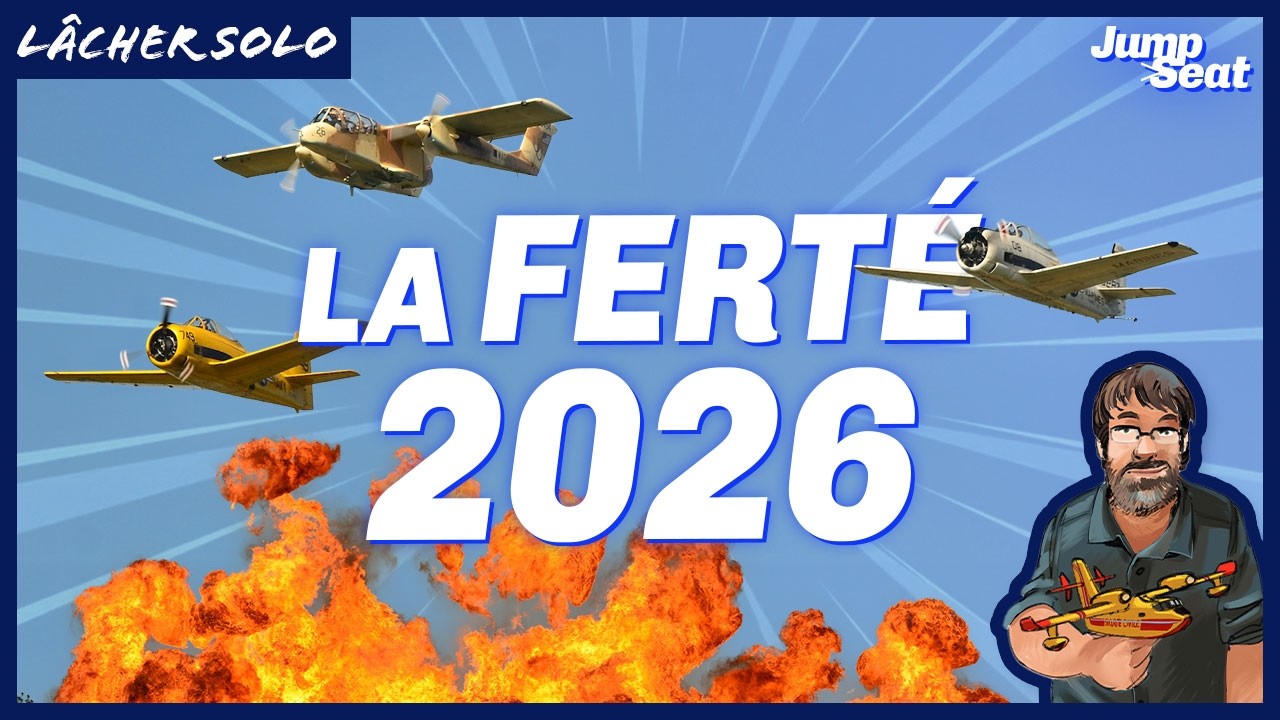 Caudron, Spitfire, Messerschmitt, Wingwalkers... Le show a&eacute;rien de la Fert&eacute;-Alais 2026 !